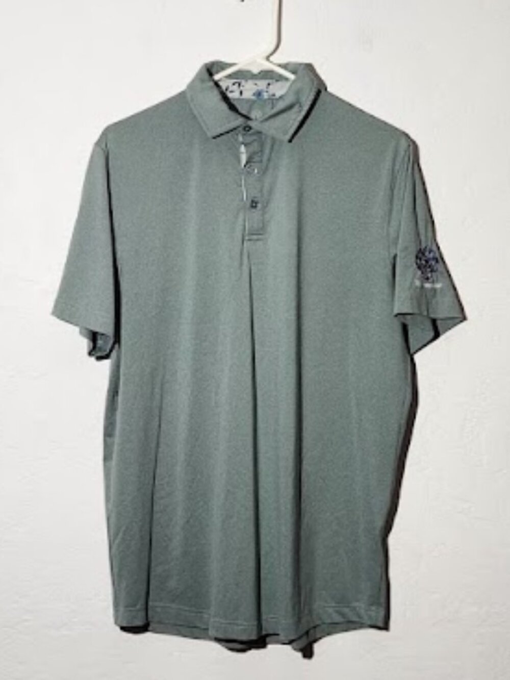 Swannies Golf Men's Short Sleeve Polo Shirt Size Medium